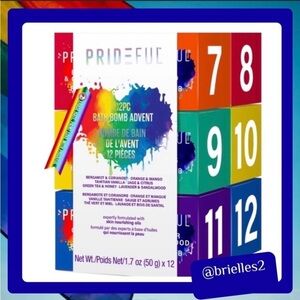 Bath Bombs- Prideful's 12 Piece Bath Bombs Advent Calendar Set